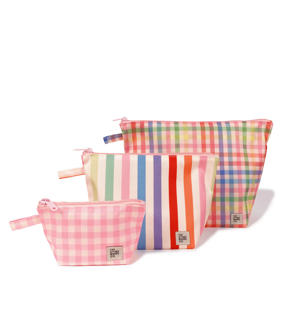 THE SOMEWHERE CO - HANDY POUCH TRIO | SUGARPLUM