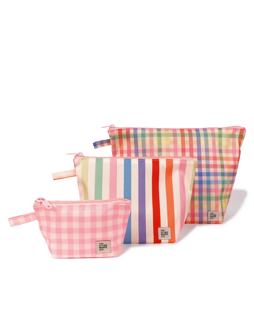 THE SOMEWHERE CO - HANDY POUCH TRIO | SUGARPLUM