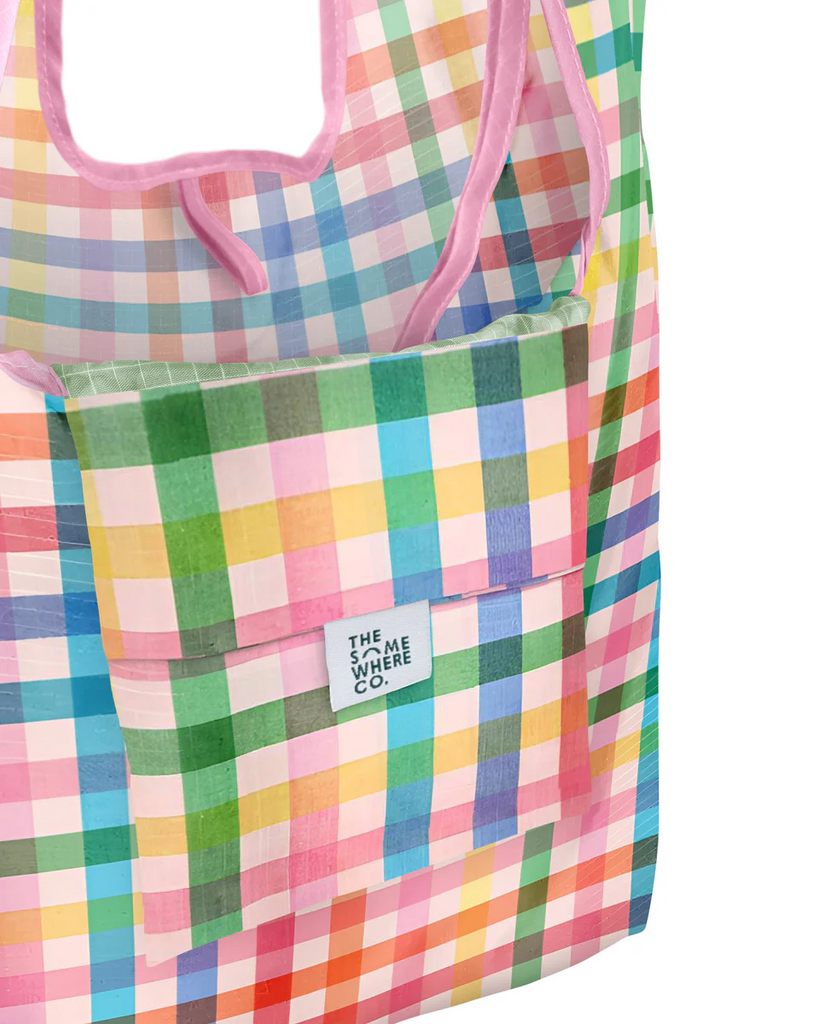 THE SOMEWHERE CO - REUSABLE SHOPPING BAG | SUGARPLUM