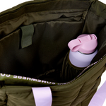 THE SOMEWHERE CO - MARSHMALLOW LARGE TOTE | DUBIN