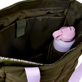 THE SOMEWHERE CO - MARSHMALLOW LARGE TOTE | DUBIN