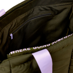 THE SOMEWHERE CO - MARSHMALLOW LARGE TOTE | DUBIN