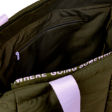 THE SOMEWHERE CO - MARSHMALLOW LARGE TOTE | DUBIN