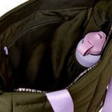 THE SOMEWHERE CO - MARSHMALLOW LARGE TOTE | DUBIN