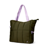 THE SOMEWHERE CO - MARSHMALLOW LARGE TOTE | DUBIN