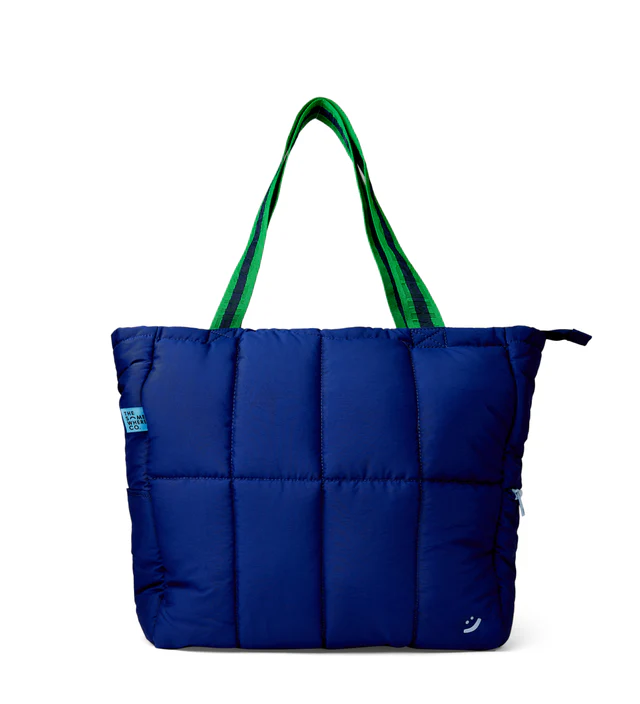 THE SOMEWHERE CO - MARSHMALLOW LARGE TOTE | HAMPTONS