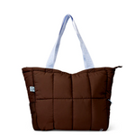 THE SOMEWHERE CO - MARSHMALLOW LARGE TOTE | BOSTON