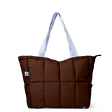 THE SOMEWHERE CO - MARSHMALLOW LARGE TOTE | BOSTON