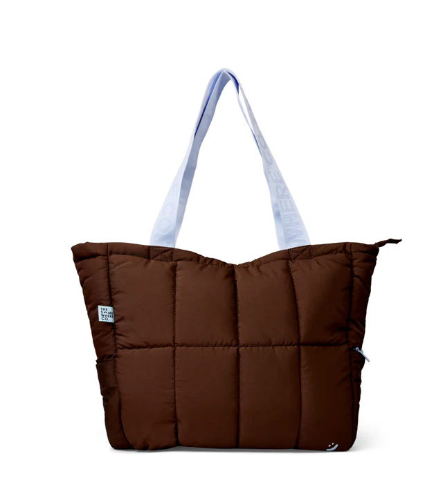 THE SOMEWHERE CO - MARSHMALLOW LARGE TOTE | BOSTON