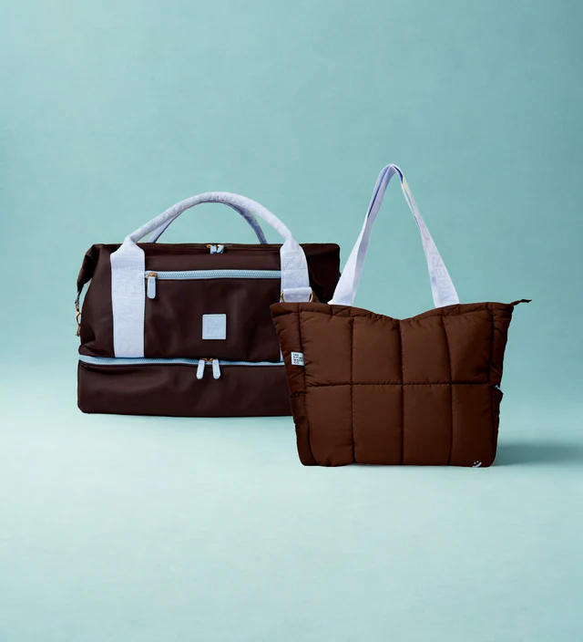 THE SOMEWHERE CO - MARSHMALLOW LARGE TOTE | BOSTON