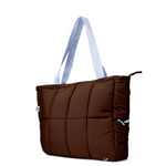 THE SOMEWHERE CO - MARSHMALLOW LARGE TOTE | BOSTON
