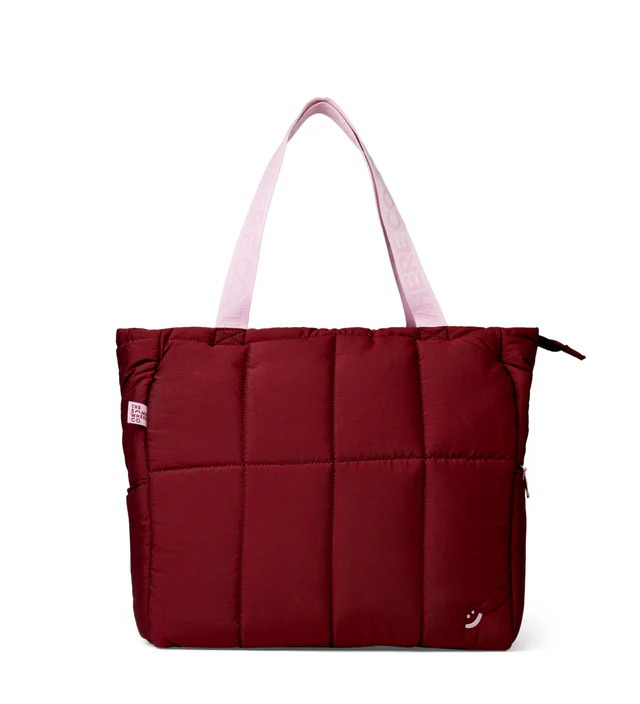 THE SOMEWHERE CO - MARSHMALLOW LARGE TOTE | OSAKA