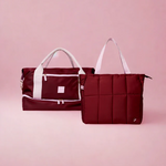 THE SOMEWHERE CO - MARSHMALLOW LARGE TOTE | OSAKA