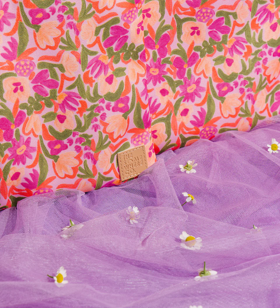 THE SOMEWHERE CO - LARGE WET BAG | PETAL PARTY