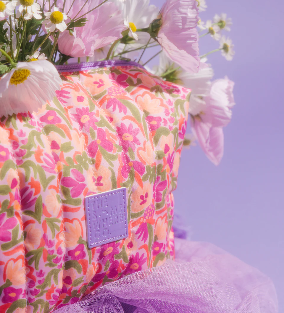 THE SOMEWHERE CO - COSMETIC CASE | PETAL PARTY