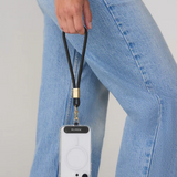 KLIPSTA - LOOP PHONE WRIST STRAP | GOLD + BLACK