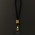 KLIPSTA - LOOP PHONE WRIST STRAP | GOLD + BLACK