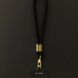 KLIPSTA - LOOP PHONE WRIST STRAP | GOLD + BLACK
