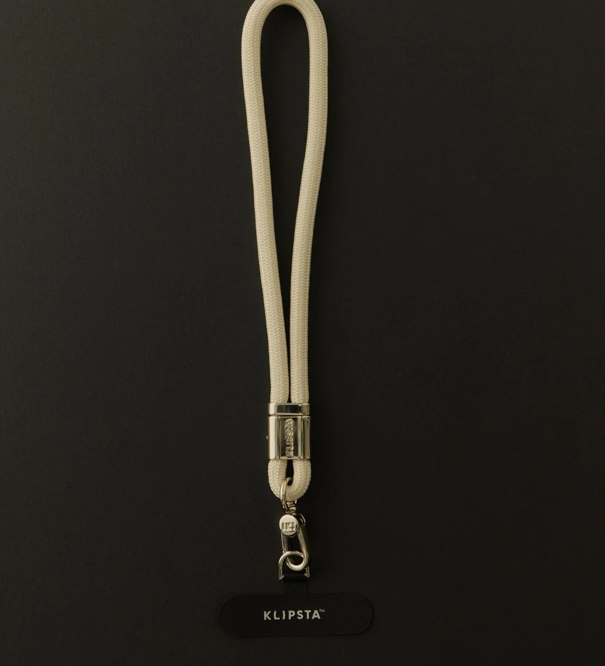 KLIPSTA - LOOP PHONE WRIST STRAP | GOLD + STONE