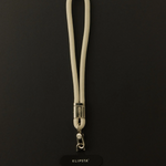 KLIPSTA - LOOP PHONE WRIST STRAP | GOLD + STONE