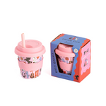 CHINO CLUB - BAMBOO BABY CHINO CUP | 4 OZ | COWGIRL (INCL. STRAW)