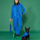 BLUNT - DOG JACKET | SMALL | PUDDLE BLUE