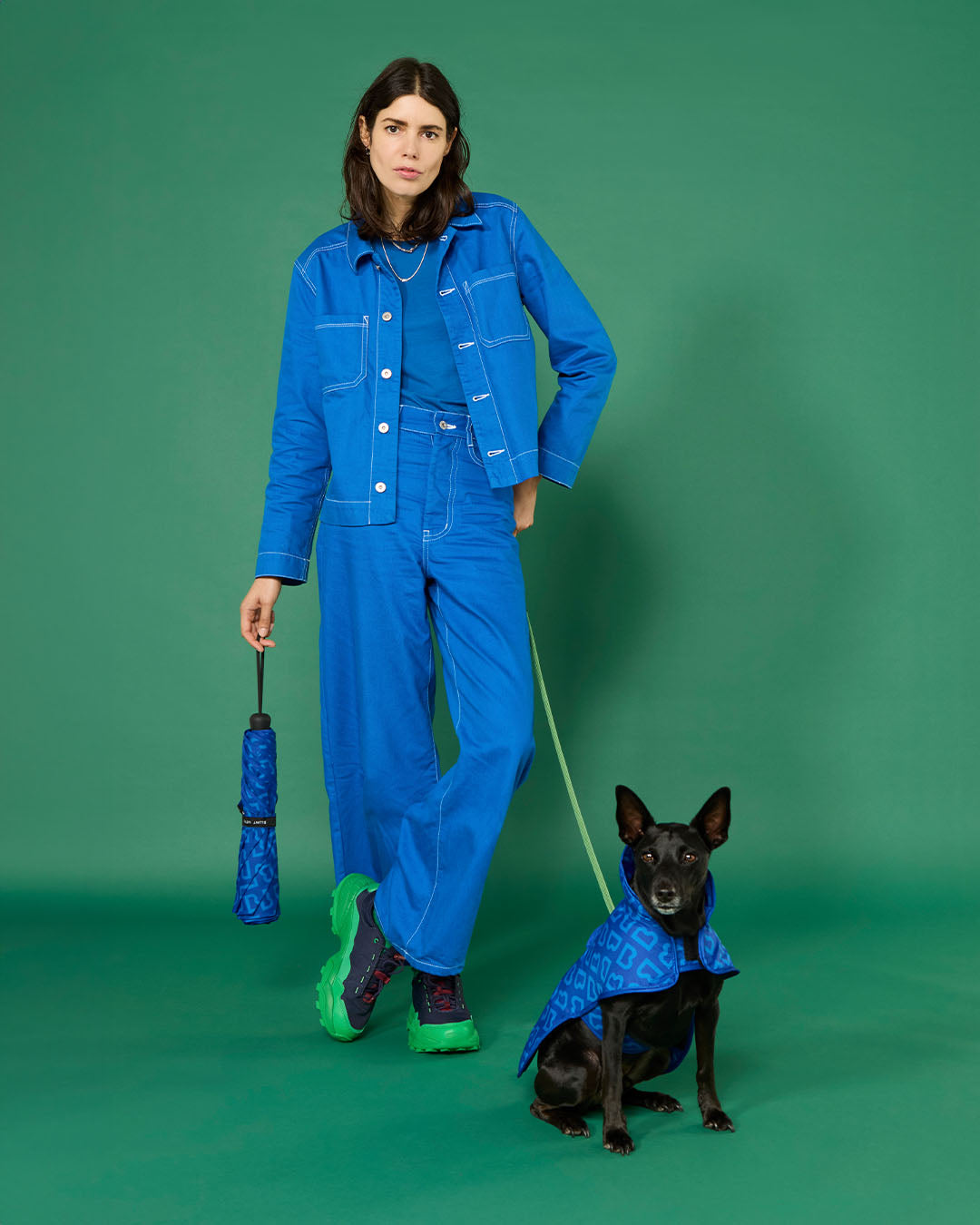 BLUNT - DOG JACKET | LARGE | PUDDLE BLUE 2