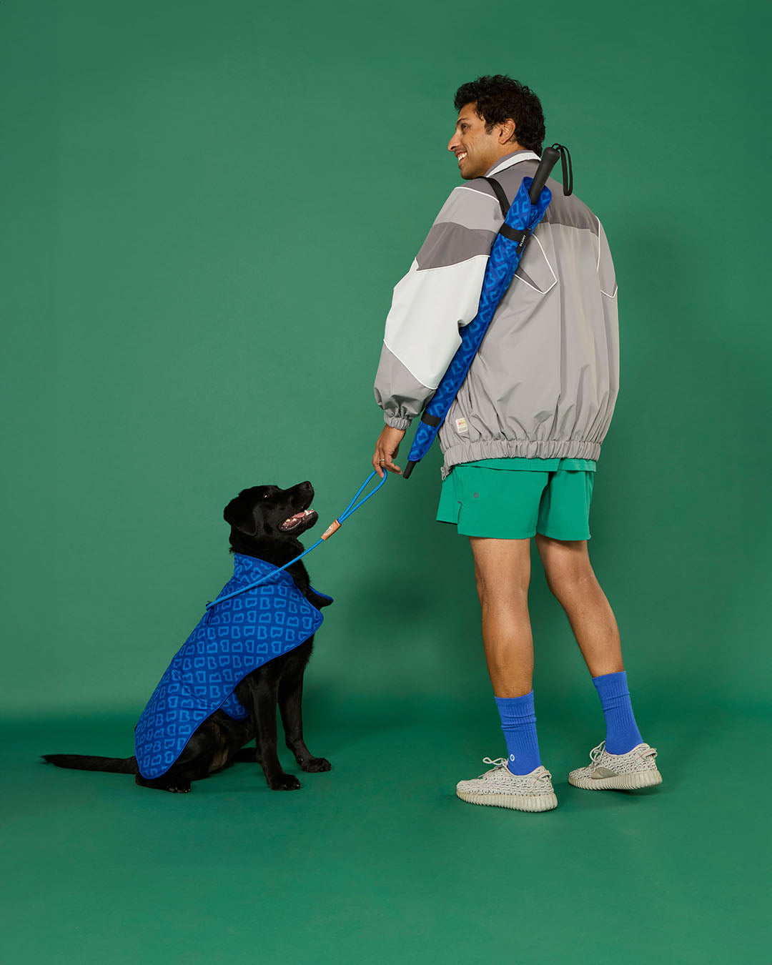 BLUNT - DOG JACKET | LARGE | PUDDLE BLUE 2