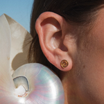 MTL - ETERNA | SPIRAL STUDS | 18K GOLD VERMEIL