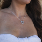 MTL - ETERNA | SPIRAL NECKLACE | STERLING SILVER