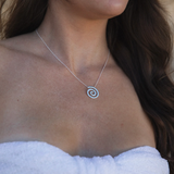 MTL - ETERNA | SPIRAL NECKLACE | STERLING SILVER