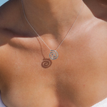 MTL - ETERNA | SPIRAL NECKLACE | STERLING SILVER