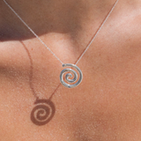 MTL - ETERNA | SPIRAL NECKLACE | STERLING SILVER
