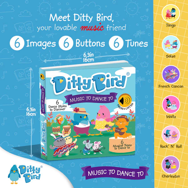 DITTY BIRD - MUSIC TO DANCE TO