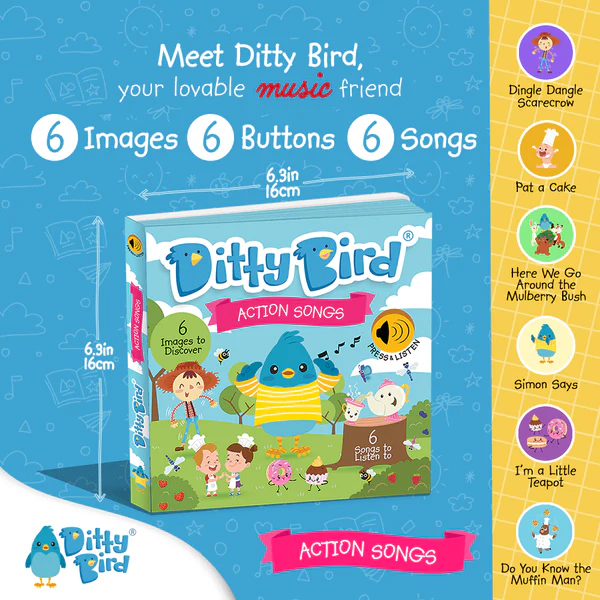 DITTY BIRD - ACTION SONGS