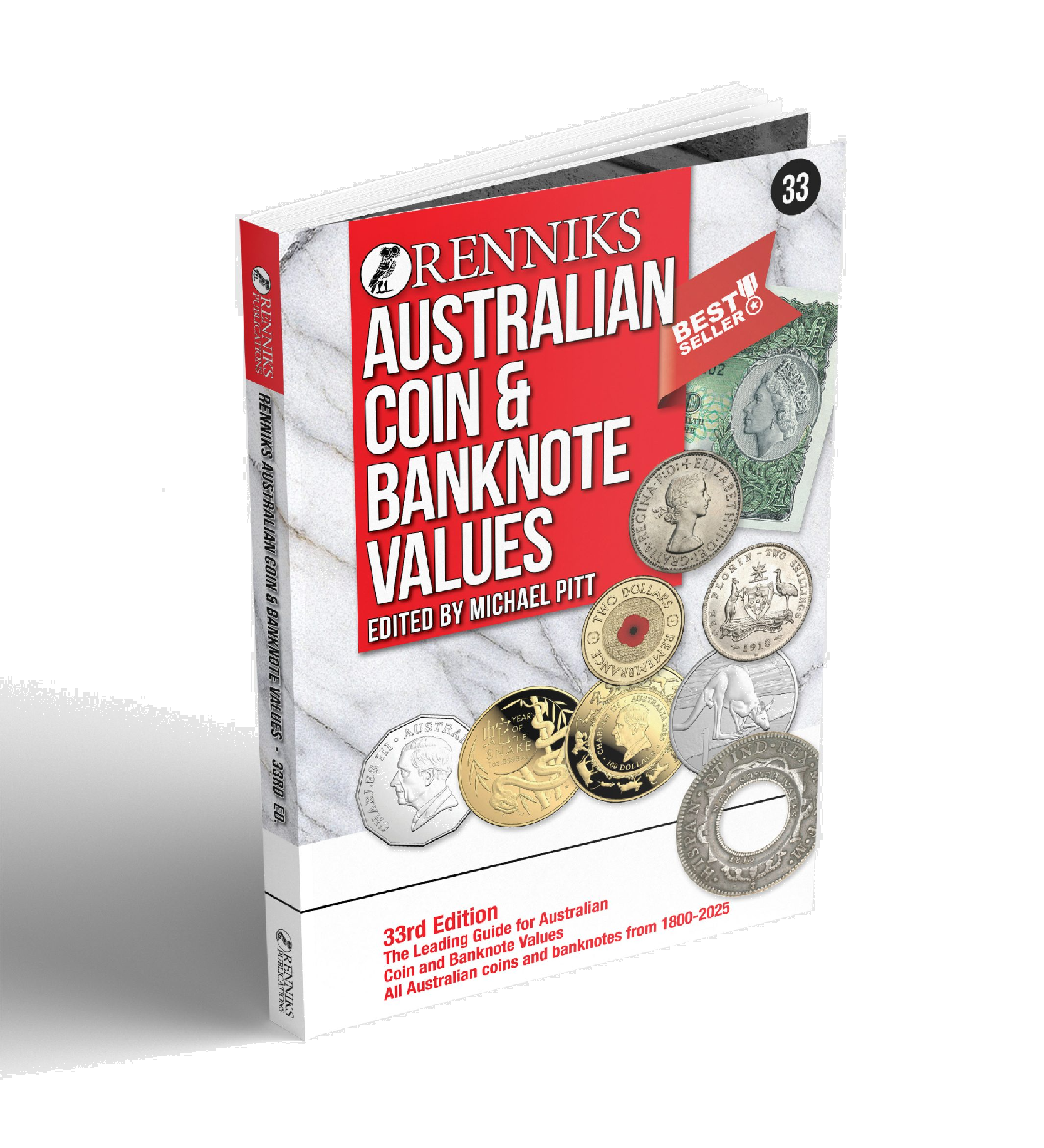 RENNIKS - RENNIKS AUSTRALIAN COIN & BANKNOTE VALUES | 33RD EDITION (SOFTCOVER) 