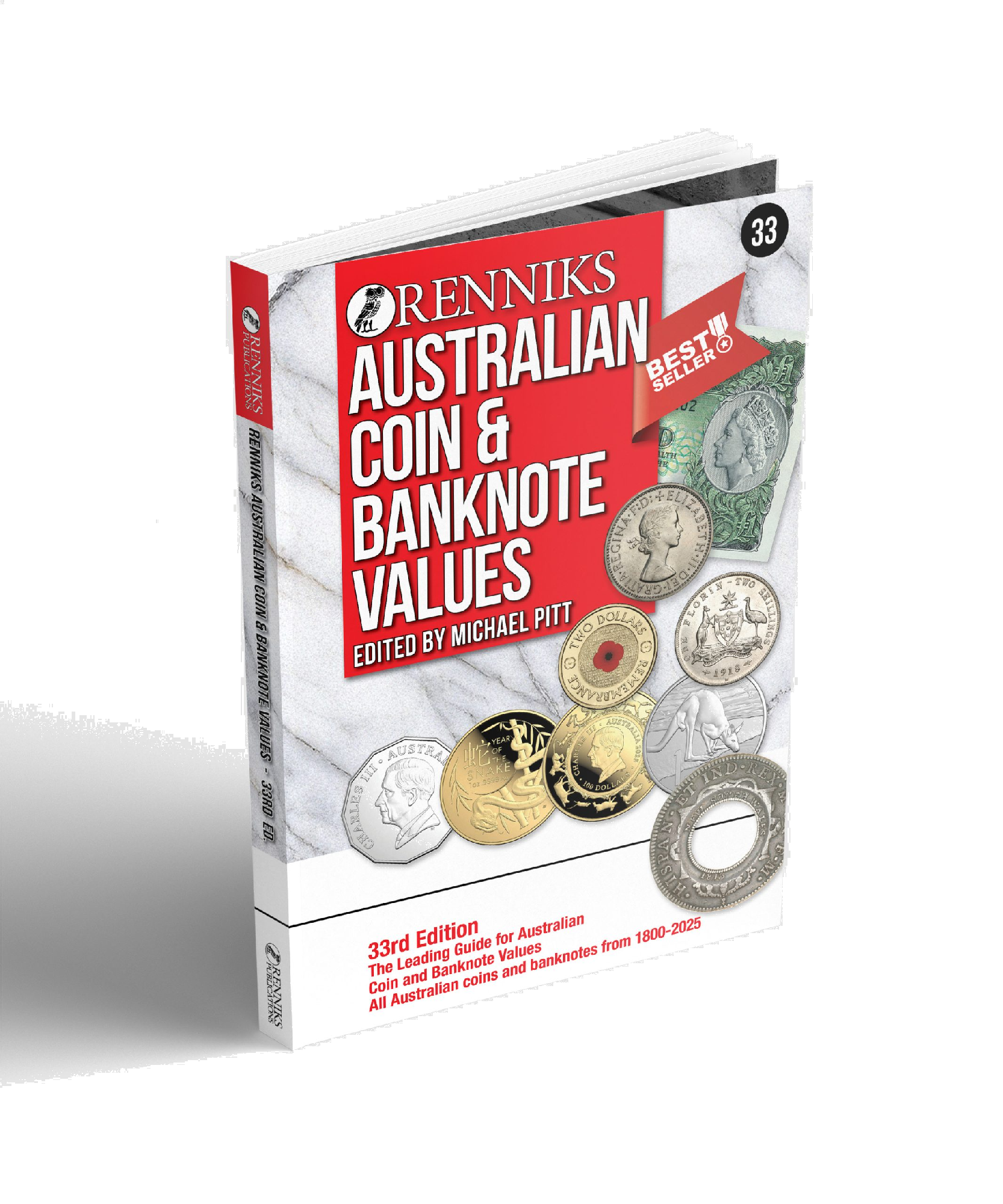 RENNIKS - RENNIKS AUSTRALIAN COIN & BANKNOTE VALUES | 33RD EDITION (SOFTCOVER) 