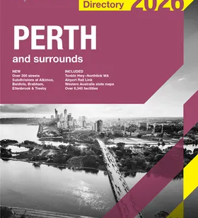 UBD - PERTH & SURROUNDS STREET DIRECTORY 2026 (68TH EDITION)