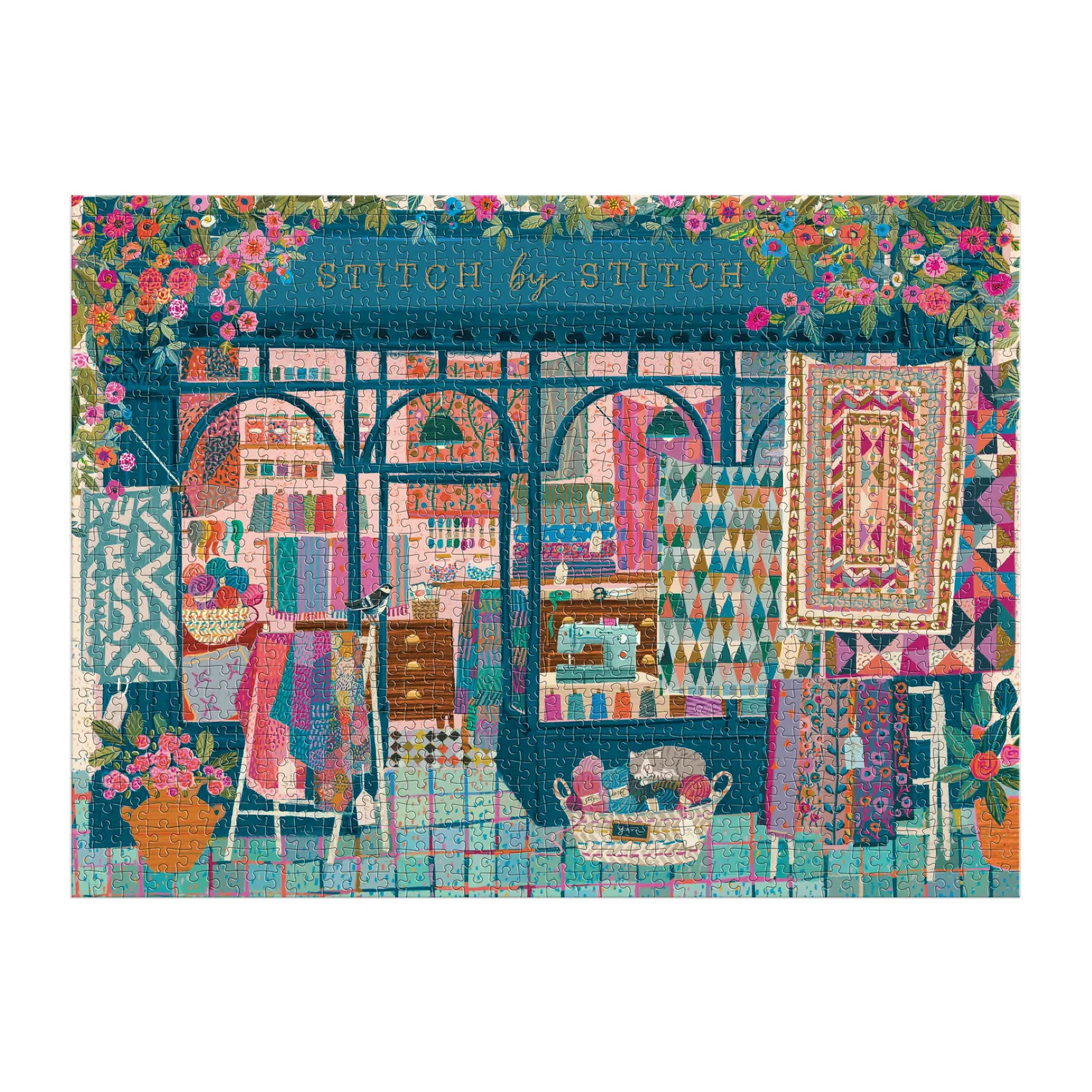 GALISON - VICTORIA BALL | STITCH BY STITCH PUZZLE-1000PC