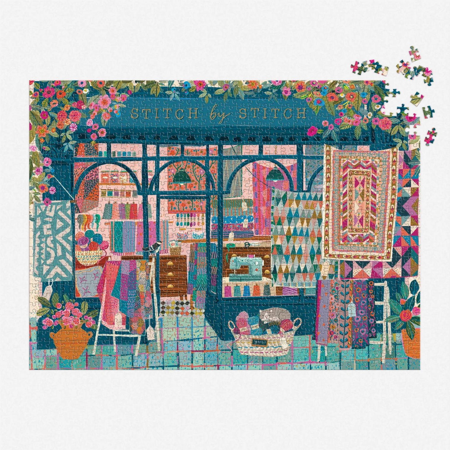 GALISON - VICTORIA BALL | STITCH BY STITCH PUZZLE-1000PC