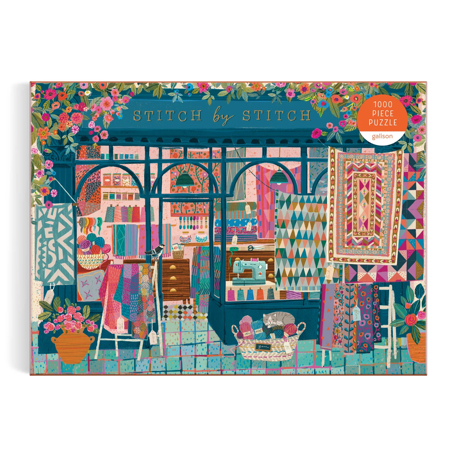 GALISON - VICTORIA BALL | STITCH BY STITCH PUZZLE-1000PC