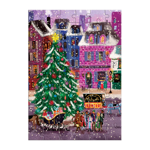GALISON - CHRISTMAS IN THE CITY GREETING CARD PUZZLE
