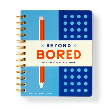 BRASS MONKEY - BEYOND BORED | ADULT ACTIVITY BOOK