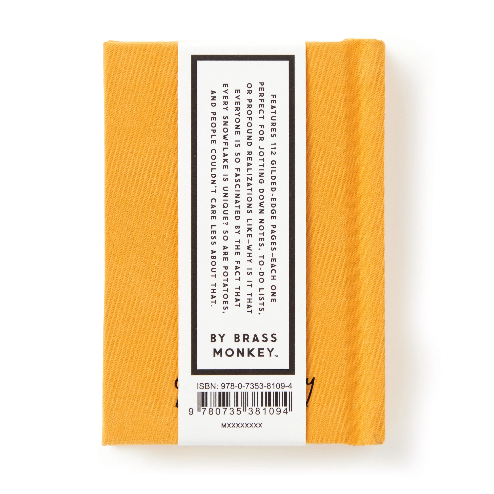 BRASS MONKEY - A TINY DIARY FOR YOUR THOUGHTS