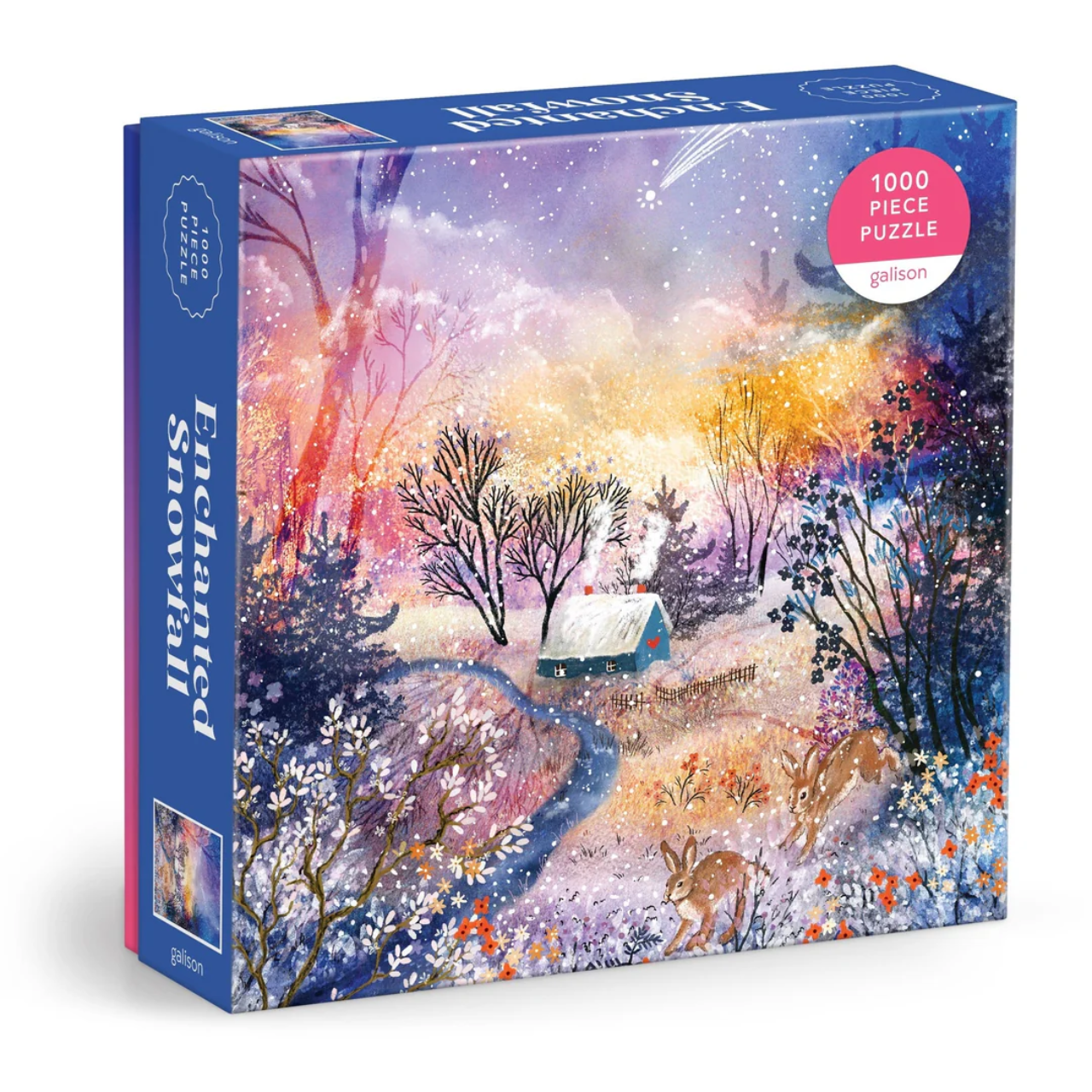 GALISON - ENCHANTED SNOWFALL PUZZLE 1000PC