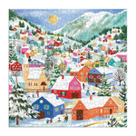 GALISON - SWISS ALPINE VILLAGE | FOIL PUZZLE-500PC