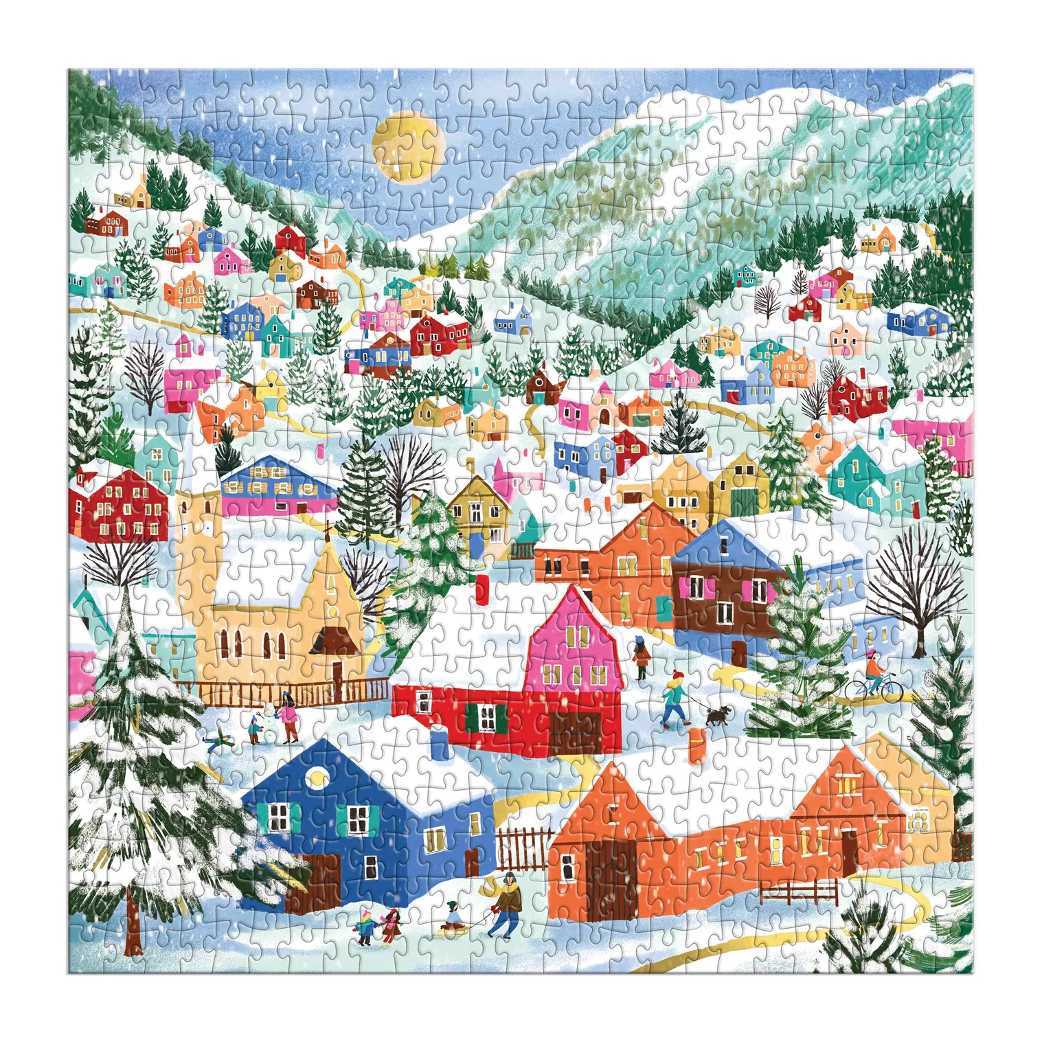 GALISON - SWISS ALPINE VILLAGE | FOIL PUZZLE-500PC