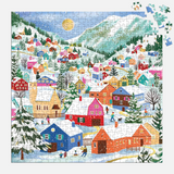 GALISON - SWISS ALPINE VILLAGE | FOIL PUZZLE-500PC