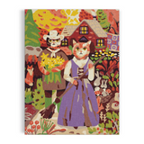 GALISON - COTTAGE CATS | 9 X 12 PAINT BY NUMBER KIT