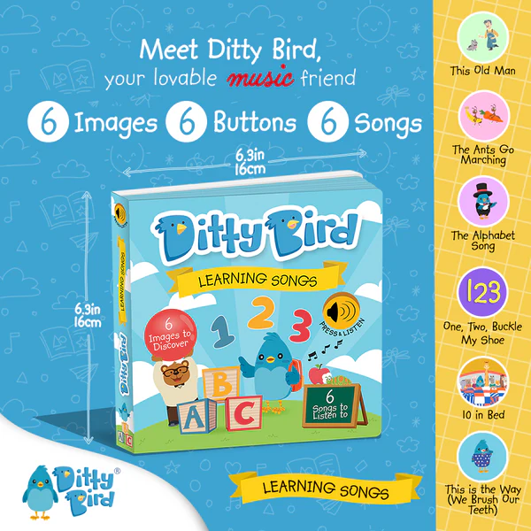 DITTY BIRD - LEARNING SONGS